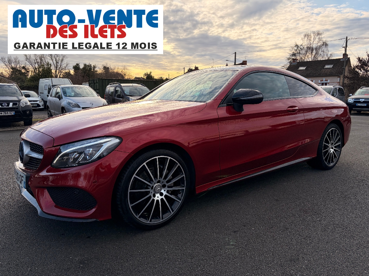 MERCEDES CLASSE C COUPE - vue 1