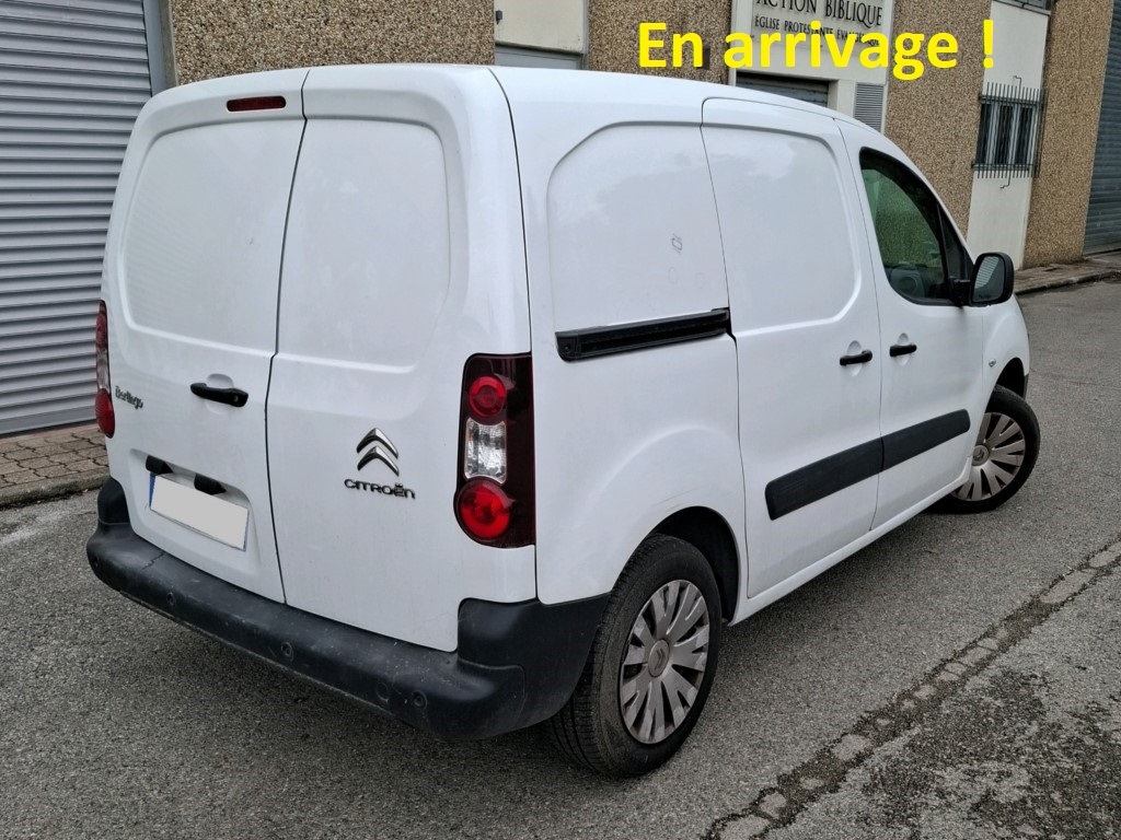 CITROEN BERLINGO FOURGON VAN 1.6 HDI 75 BVM5 - porte lat - 3 places - GPS